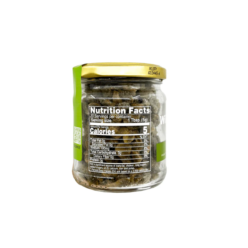 Les Moulins Mahjoub Organic Wild Mountain Capers in Sea Salt, 3.5 oz - Image 3